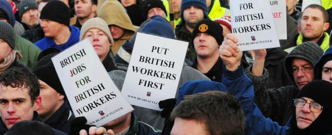 I salari dei britannici aumentano per il calo dell’immigrazione